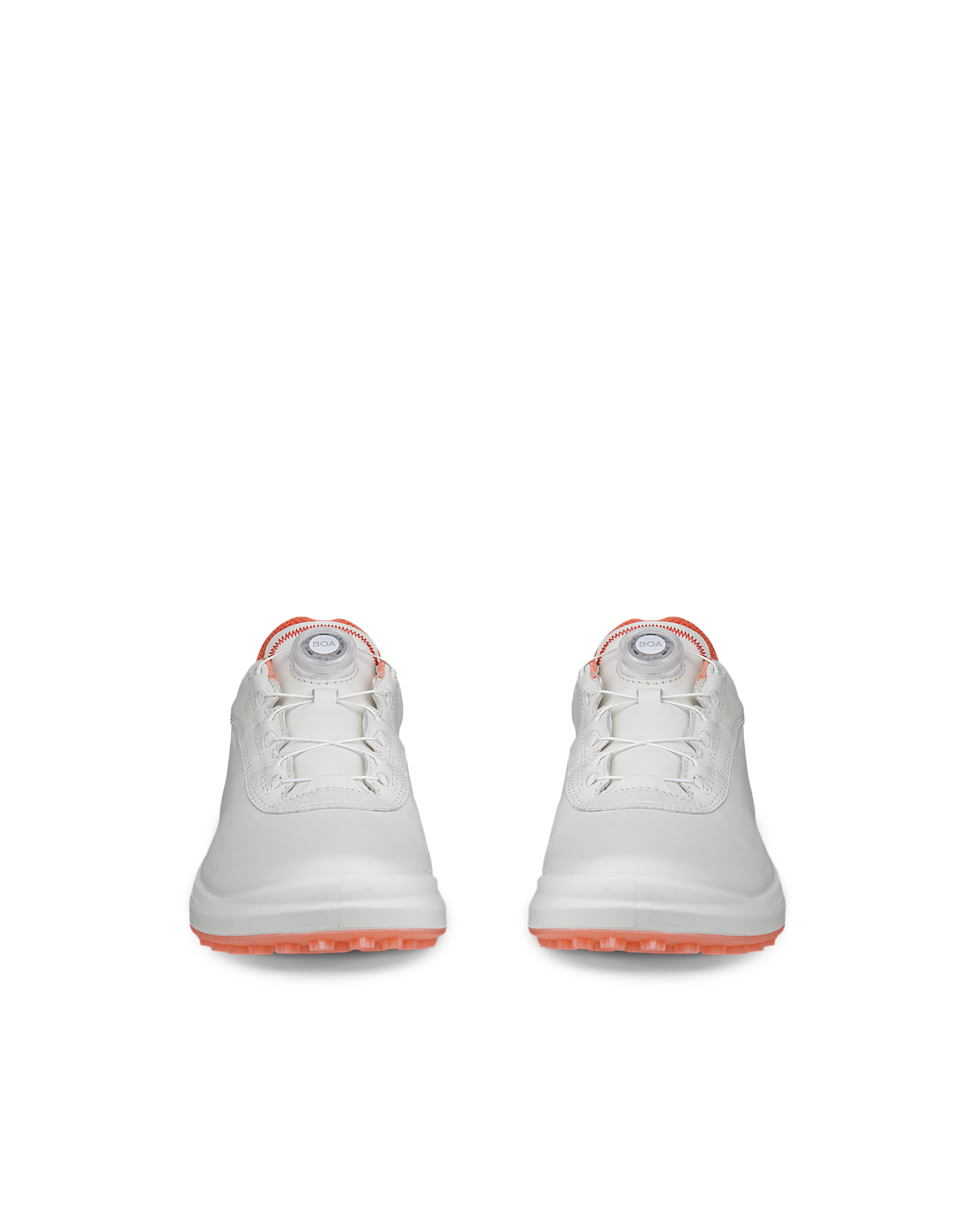 ECCO WOMEN'S GOLF CORE BOA -- WHITE/CORAL