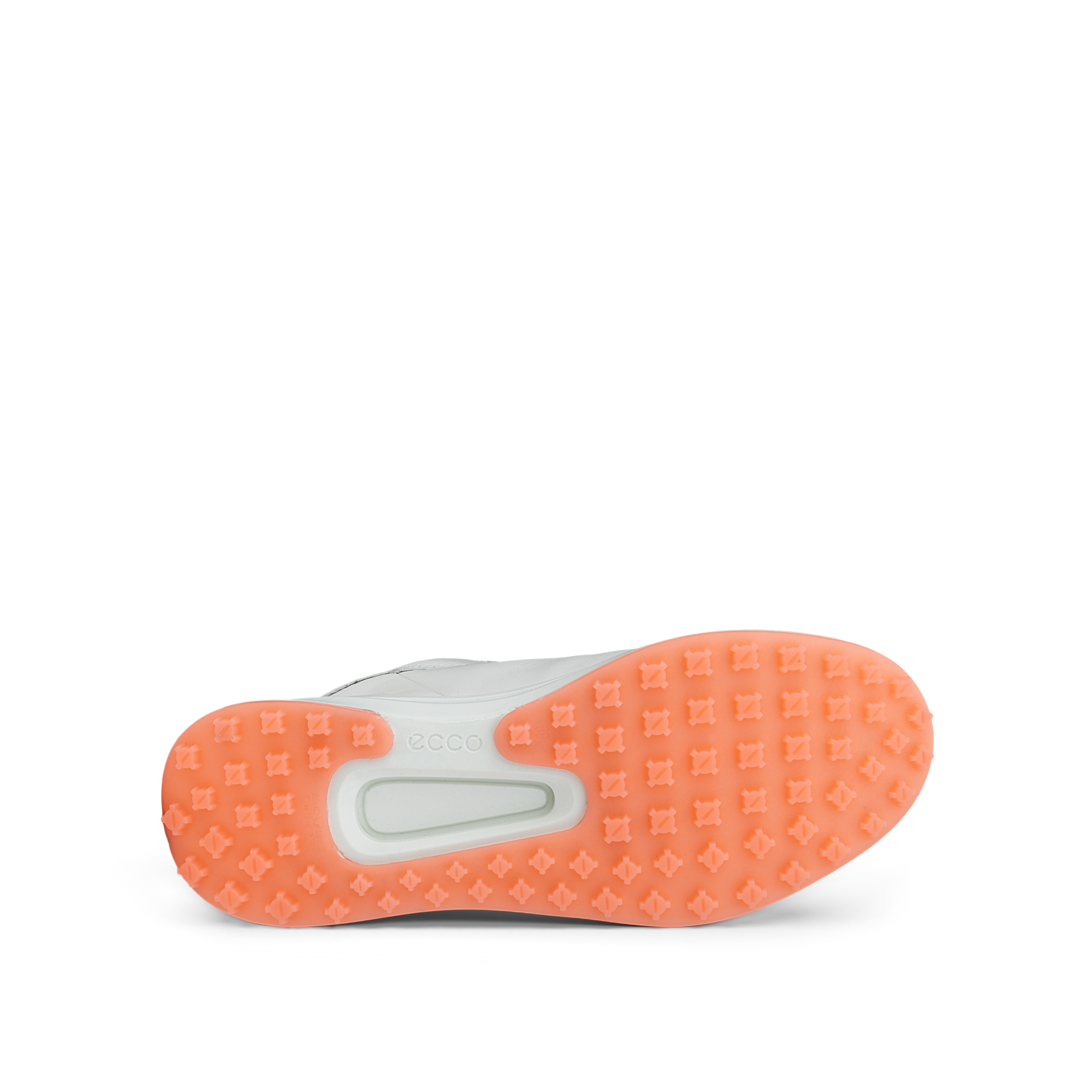 ECCO WOMEN'S GOLF CORE BOA -- WHITE/CORAL