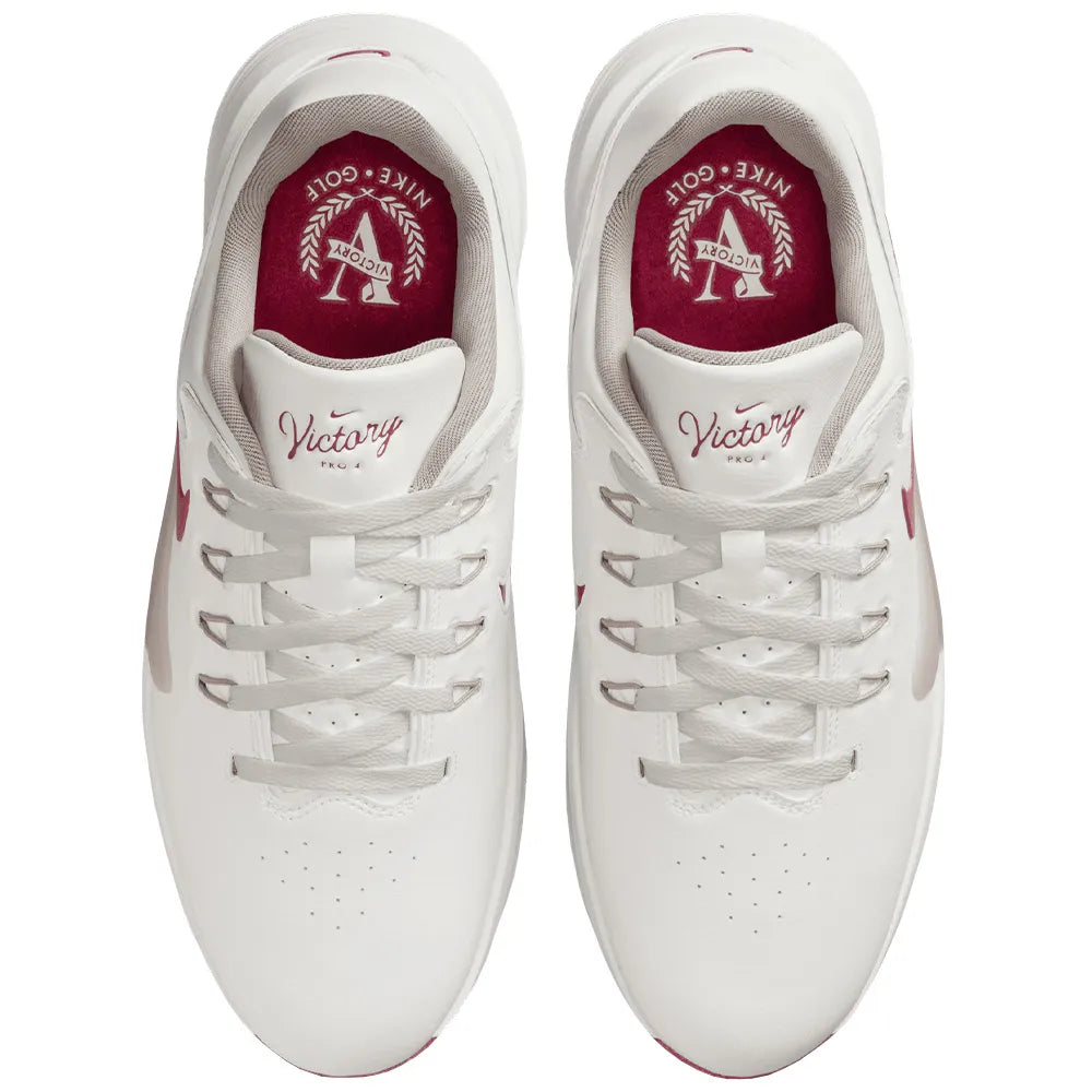 NIKE VICTORY PRO 4 -- TAUPE/RED