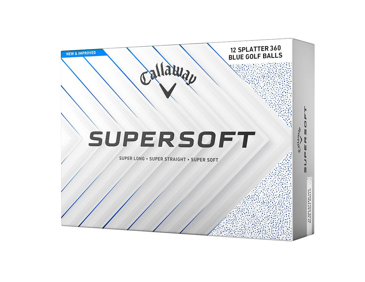 Callaway Supersoft Splatter 360 Golf Balls