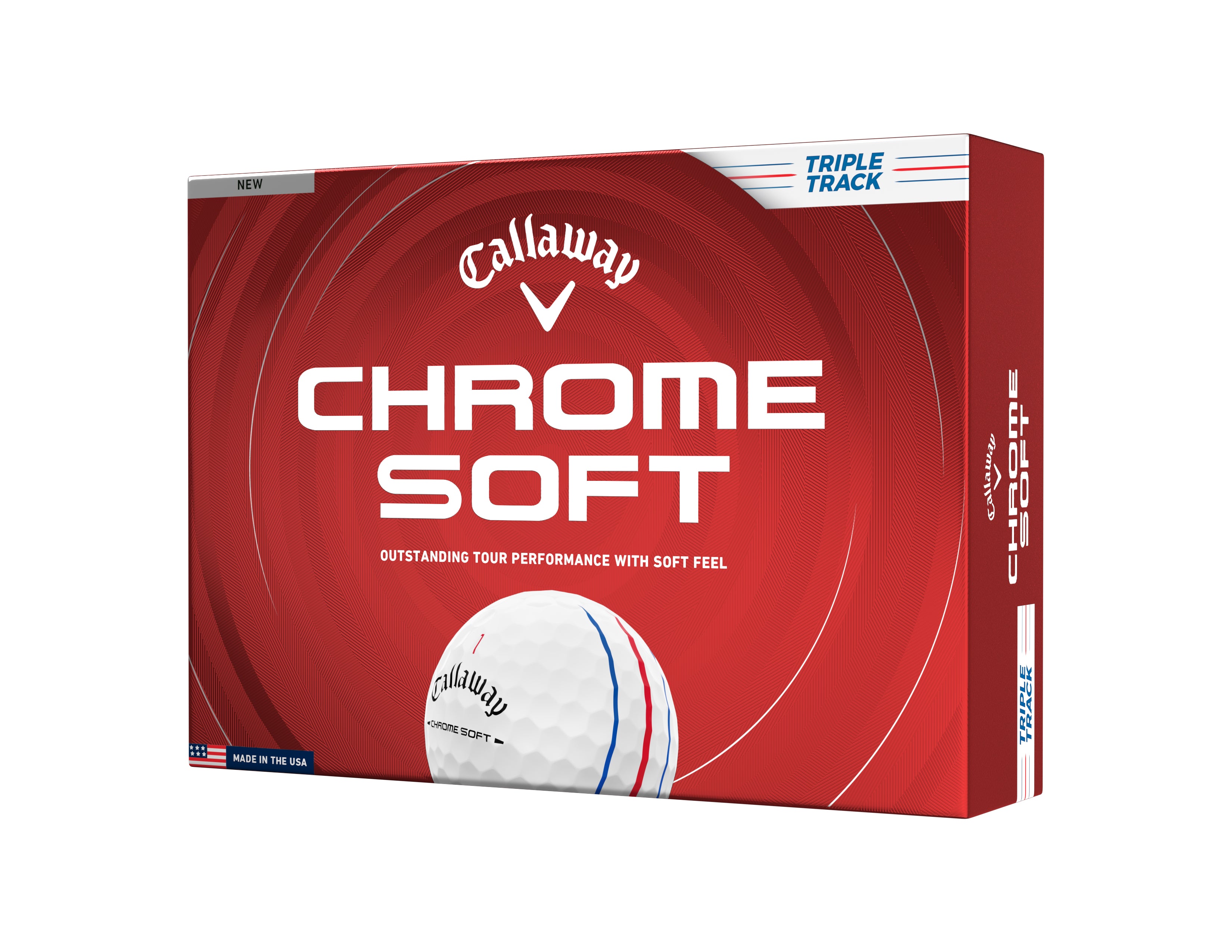 Callaway 2026 Chrome Soft Triple Track