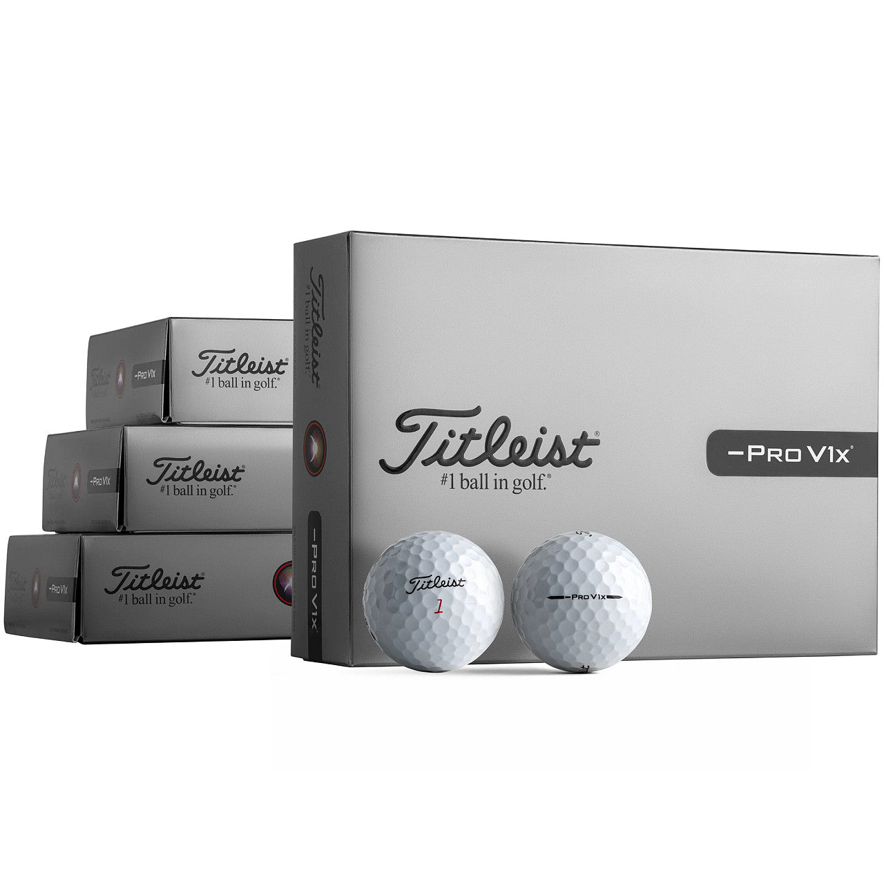 Titleist Pro V1x Left Dash Loyalty Rewards 3 Doz + 1 Doz Free