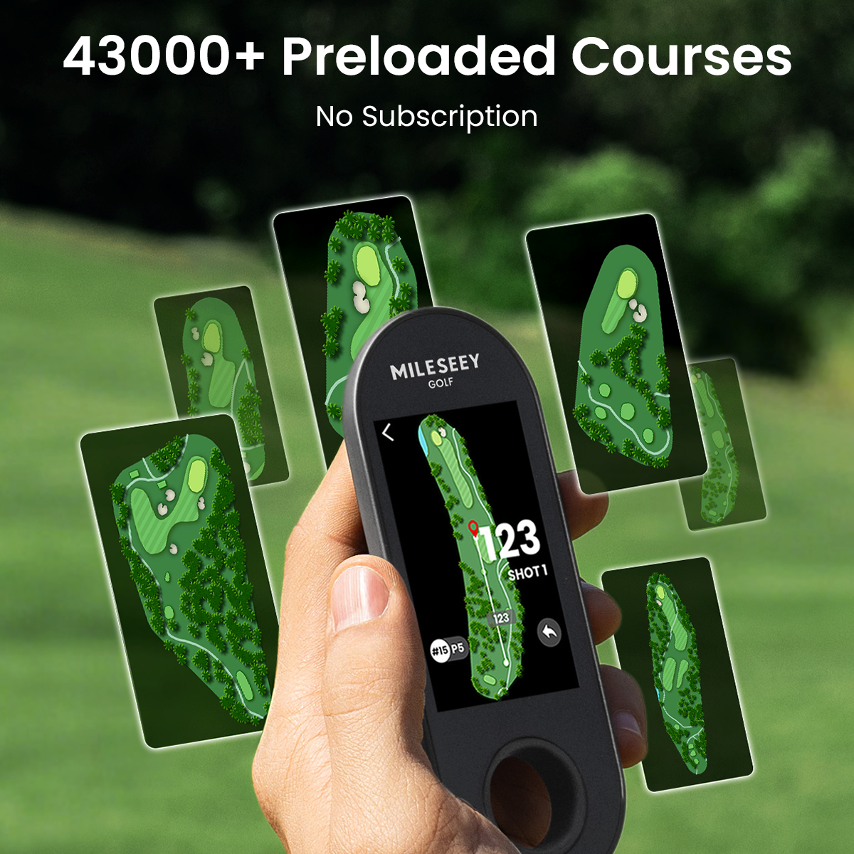 MILESEEY GENESONIC PRO DETACHABLE GOLF SPEAKER