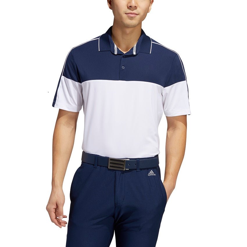Adidas Ultimate365 Striped Polo Shirt