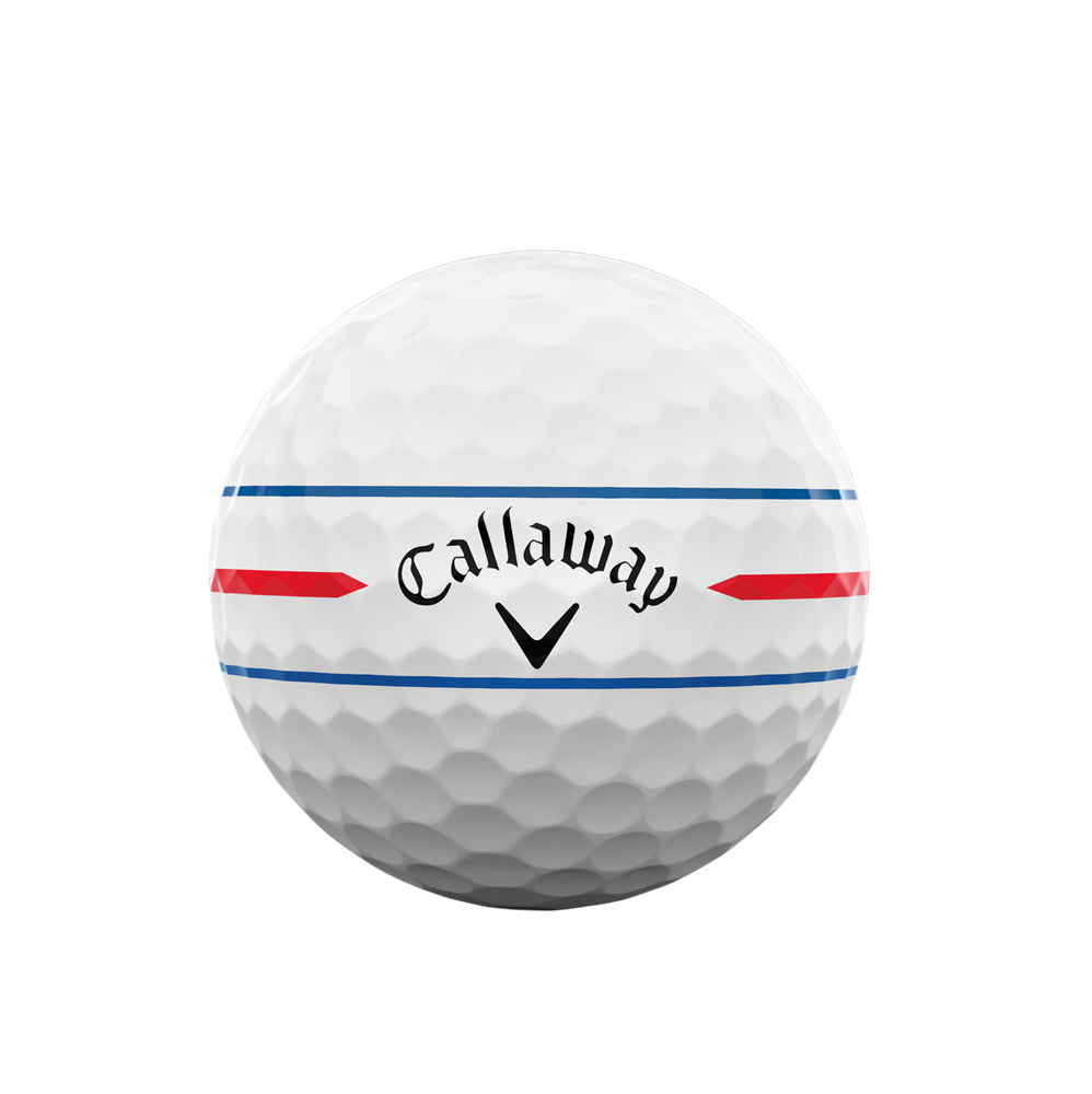 Callaway 2024 Chrome Soft 360° Triple Track - White