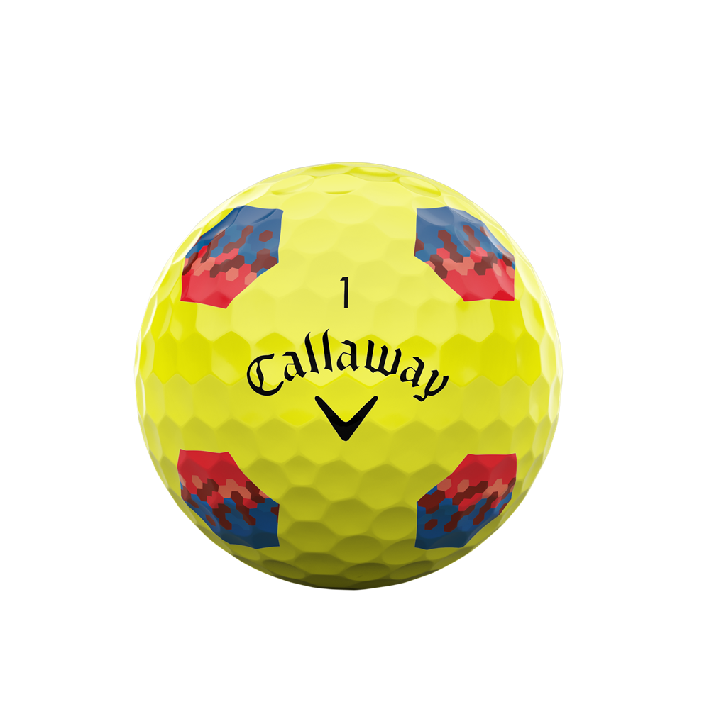 Callaway 2024 Chrome Soft TruTrack - Yellow