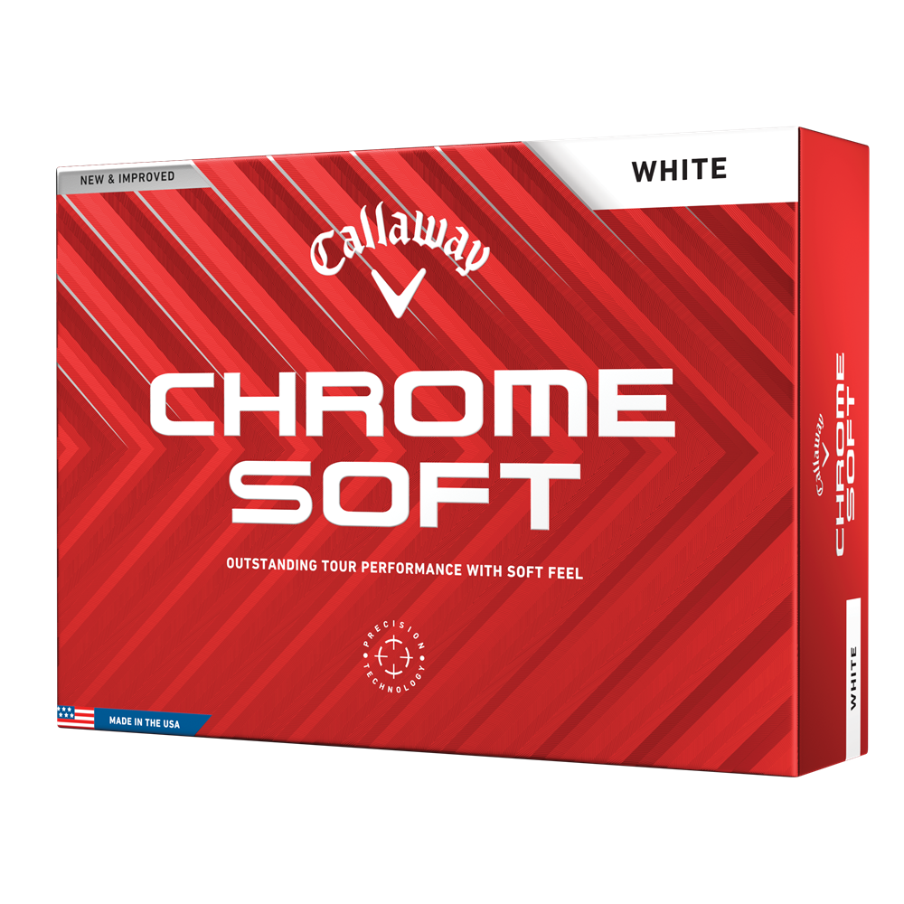 Callaway 2024 Chrome Soft - White