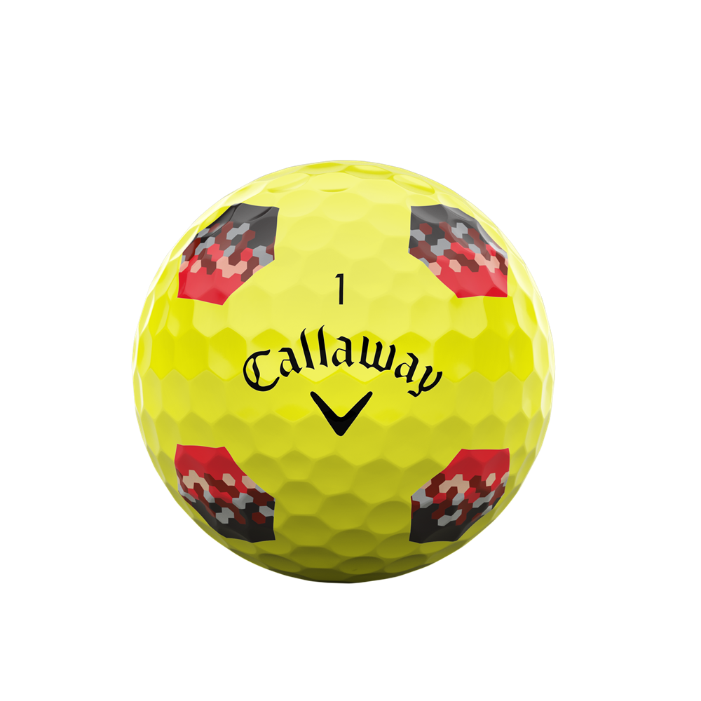 Callaway 2024 Chrome Tour TruTrack - Yellow