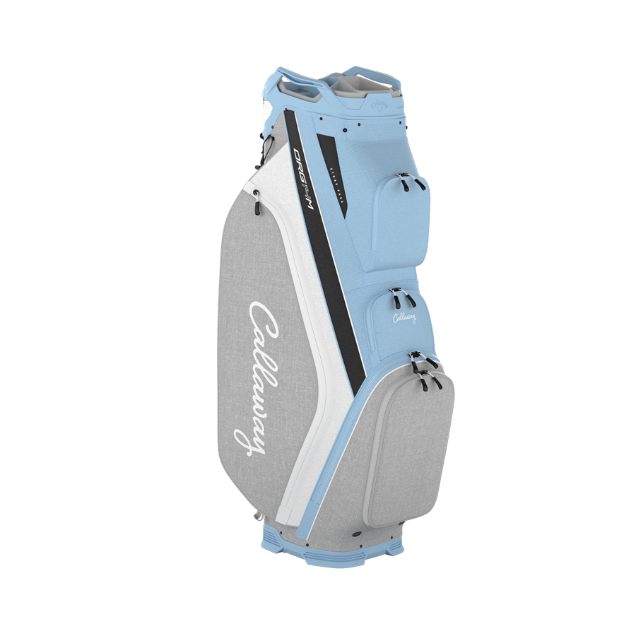Callaway 2024 ORG Mini Cart Bag - GLACR/WHT/SLV HTHR
