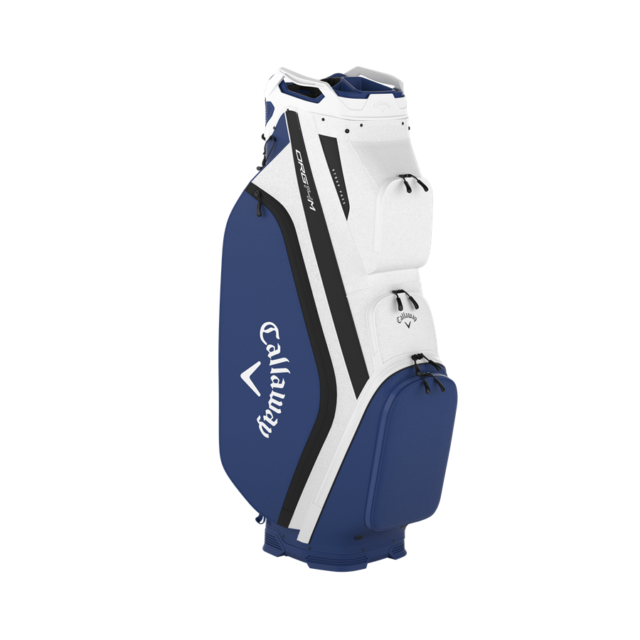 Callaway 2024 ORG Mini Cart Bag - WHT/COBALT BLUE