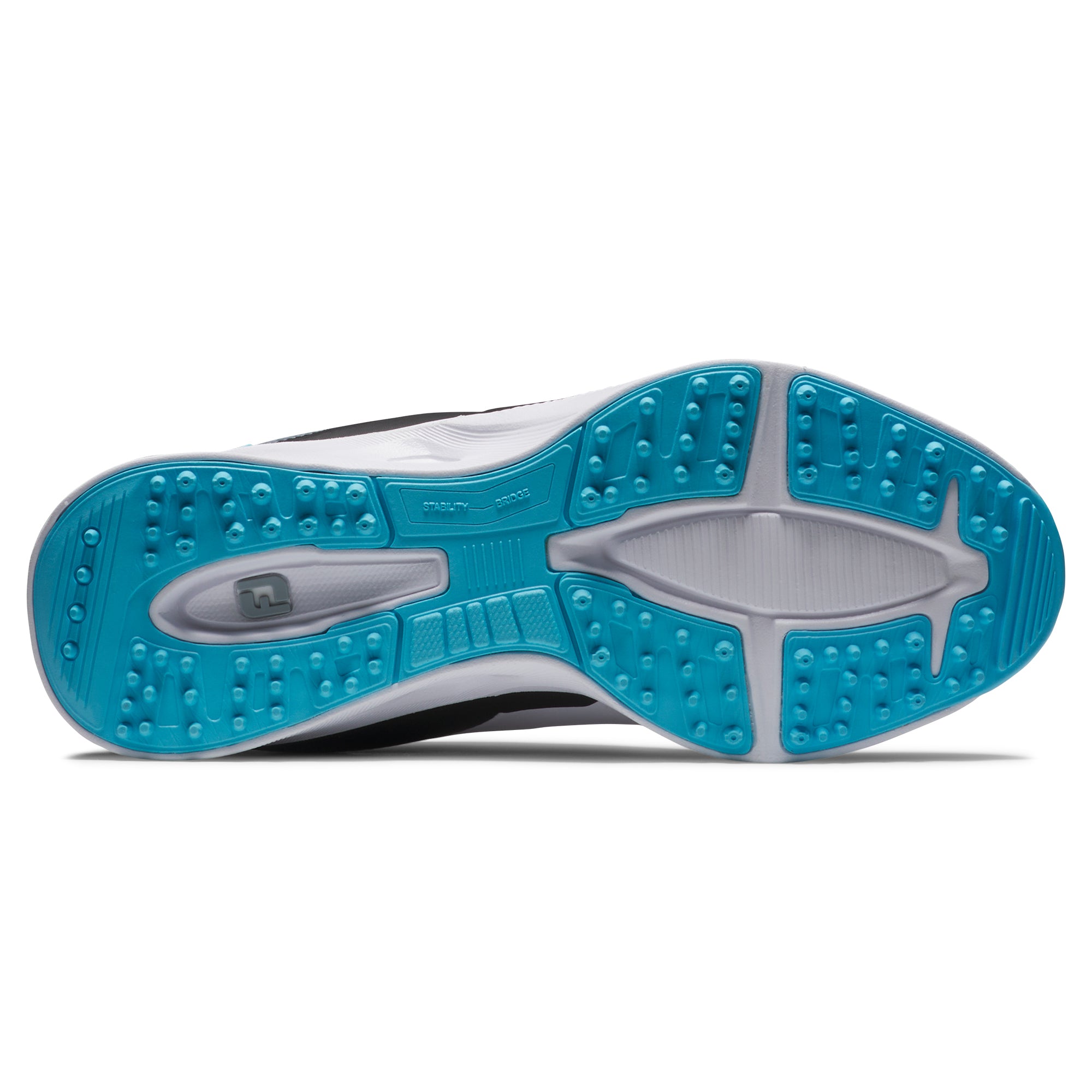 FOOTJOY BOYS FUEL JUNIOR -- WHITE/BLACK/BLUE