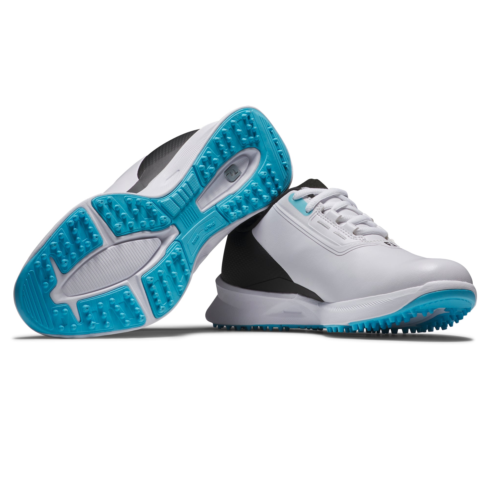 FOOTJOY BOYS FUEL JUNIOR -- WHITE/BLACK/BLUE