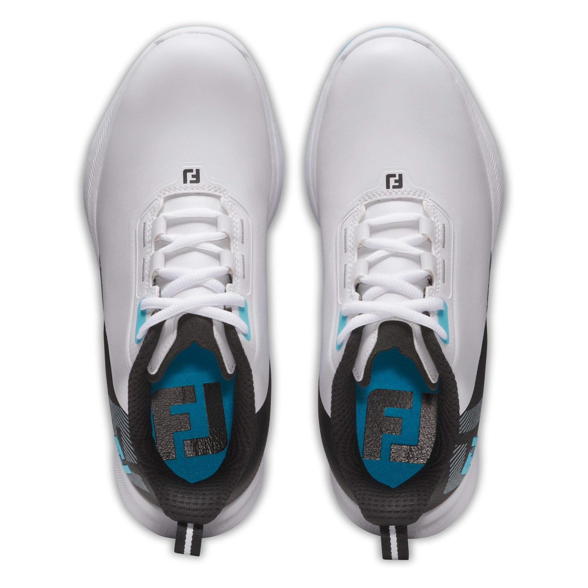 FOOTJOY BOYS FUEL JUNIOR -- WHITE/BLACK/BLUE