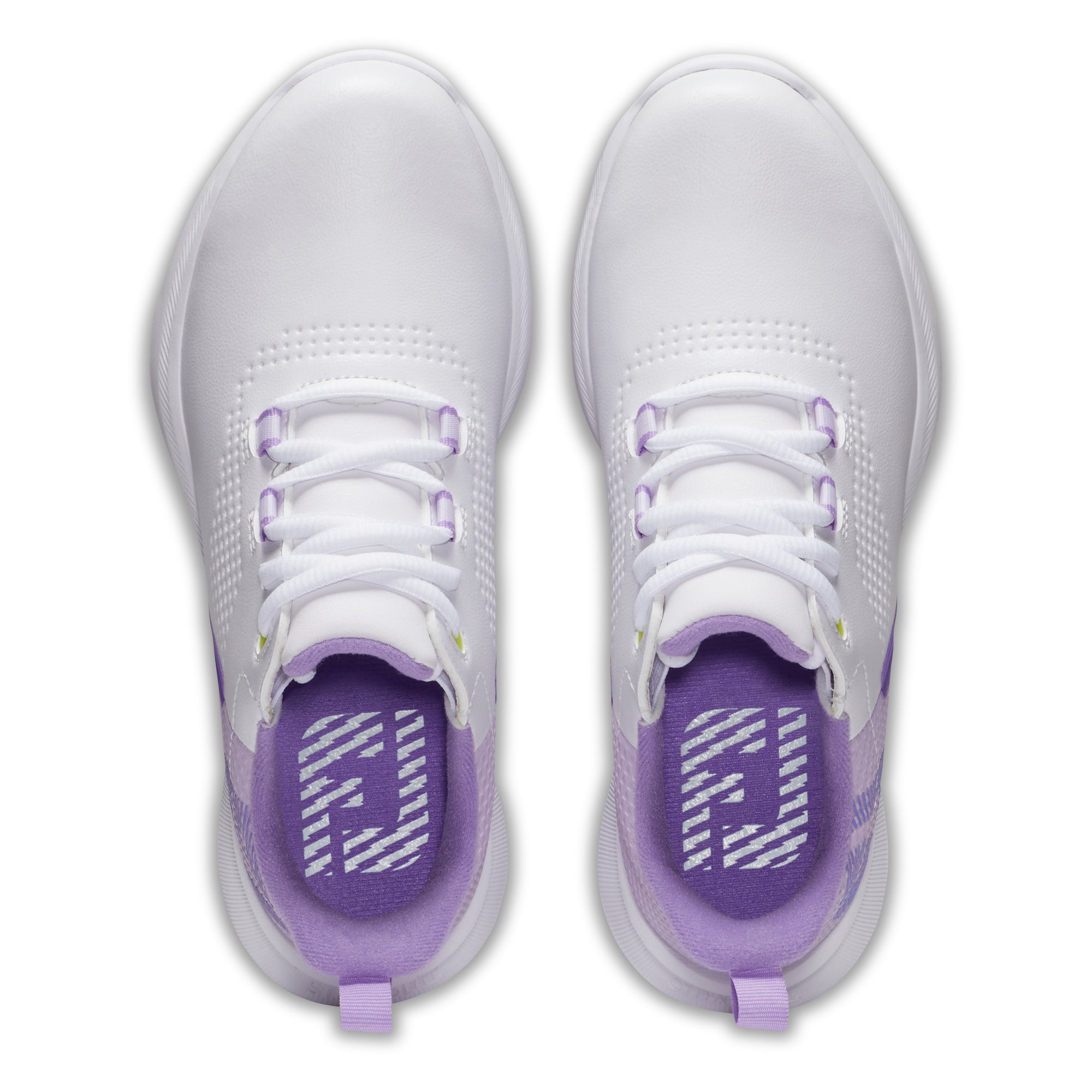 FOOTJOY GIRLS FUEL JUNIOR -- WHITE/PURPLE