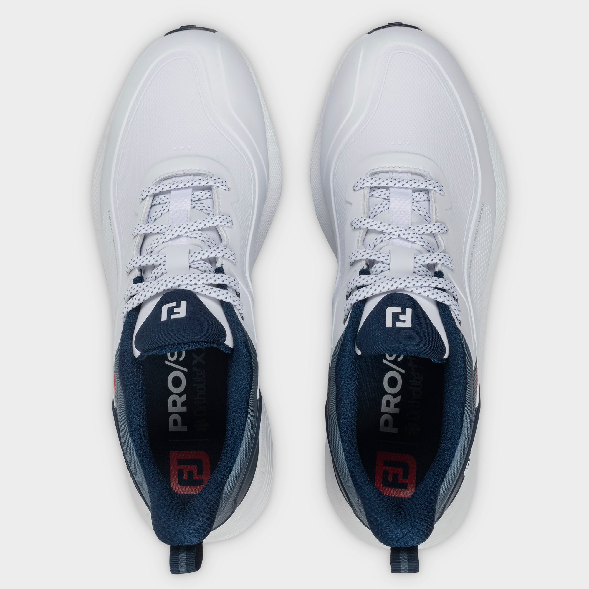 FOOTJOY PRO SL -- WHITE/NAVY