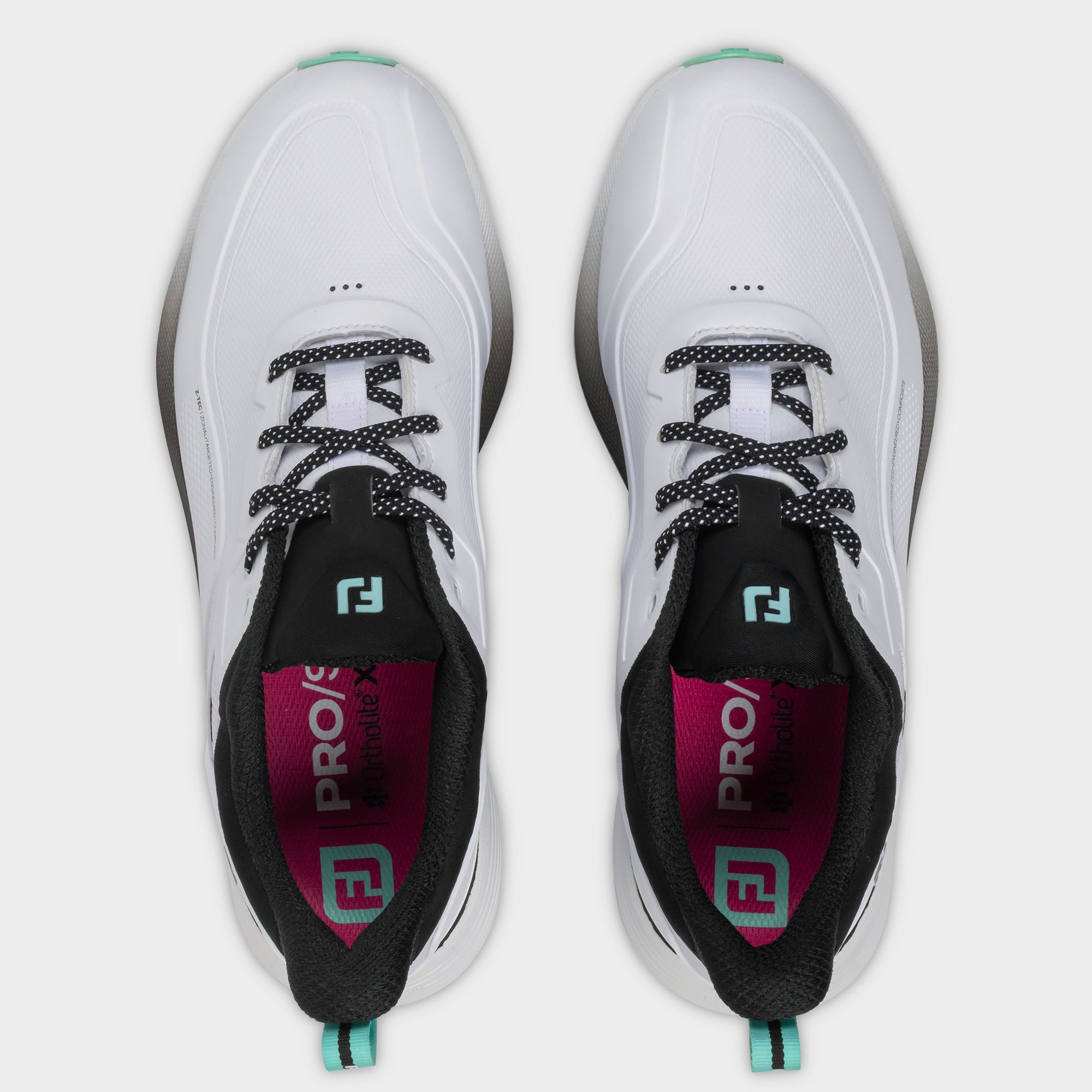 FOOTJOY PRO SL -- WHITE/BLACK
