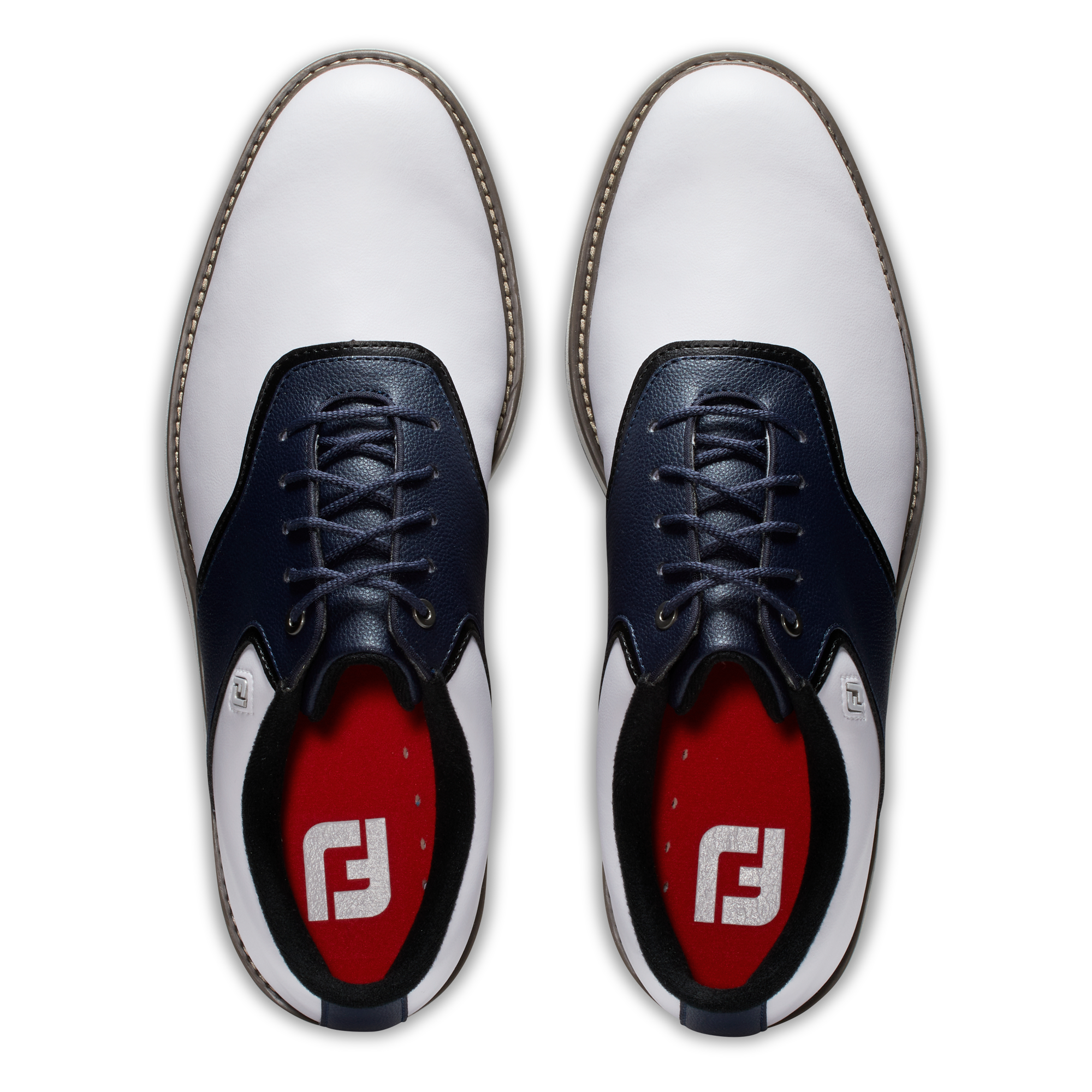 FOOTJOY ORIGINALS -- WHITE/NAVY