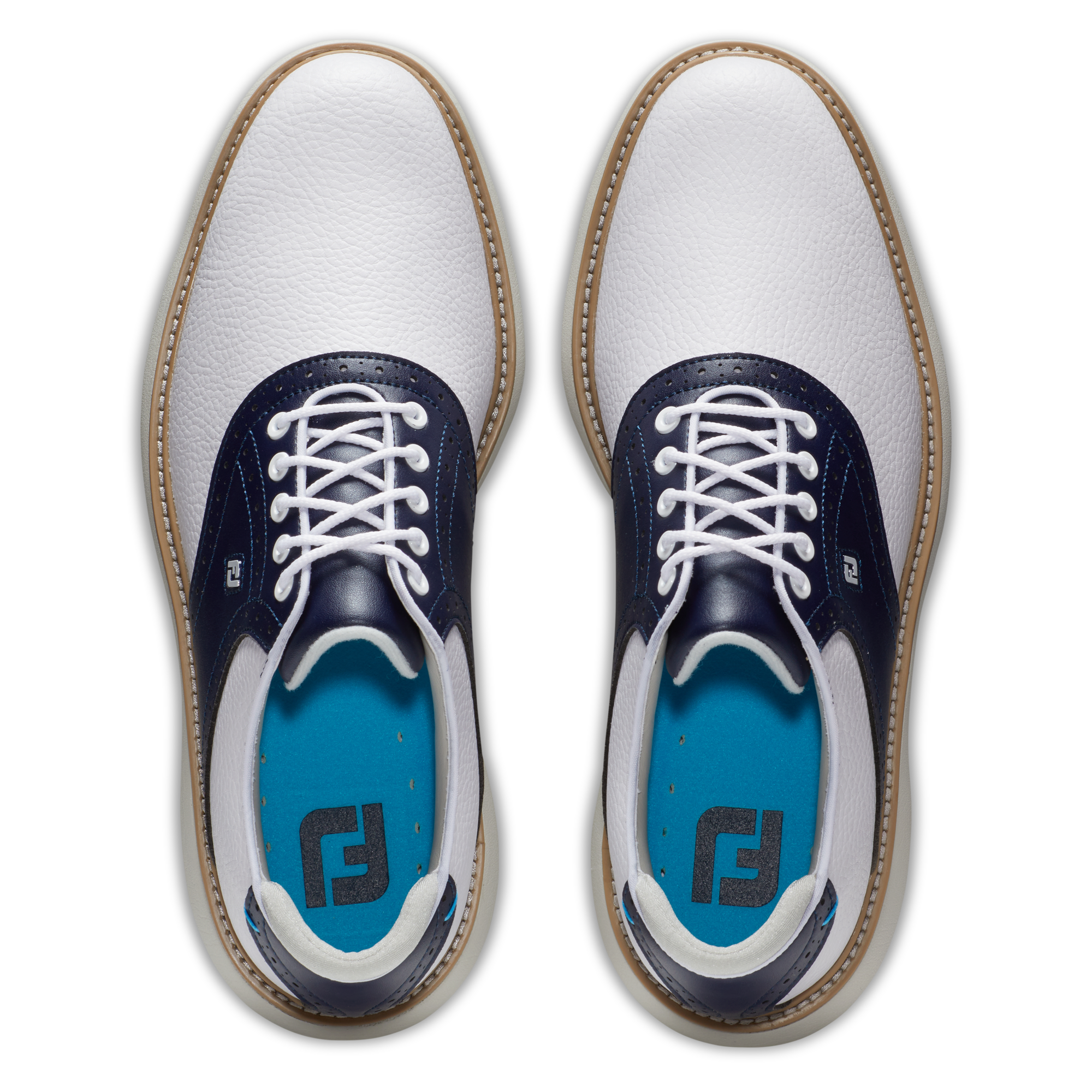 FOOTJOY TRADTIONS -- WHITE/NAVY