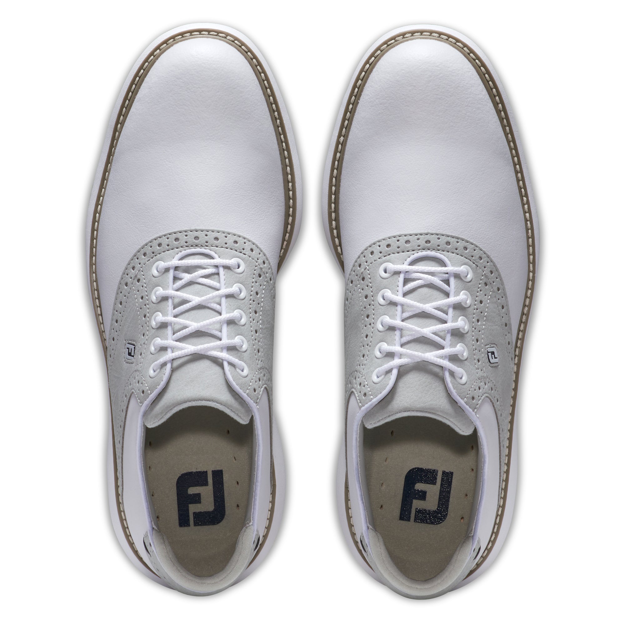 FOOTJOY TRADTIONS -- WHITE/GREY