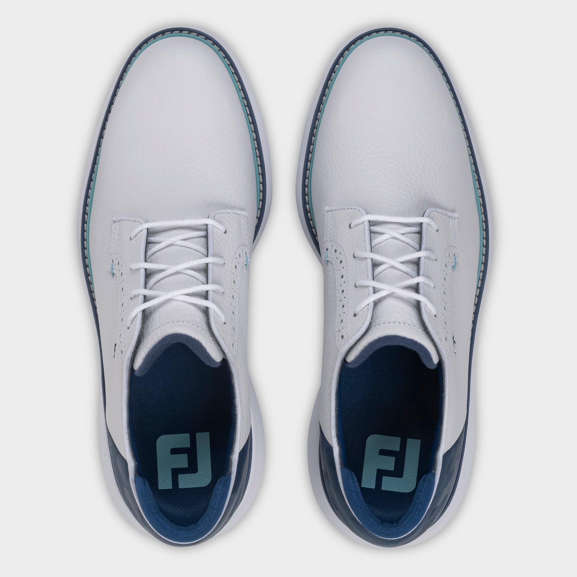 FOOTJOY TRADITIONS BLUCHER -- WHITE/MIDNIGHT CAMO