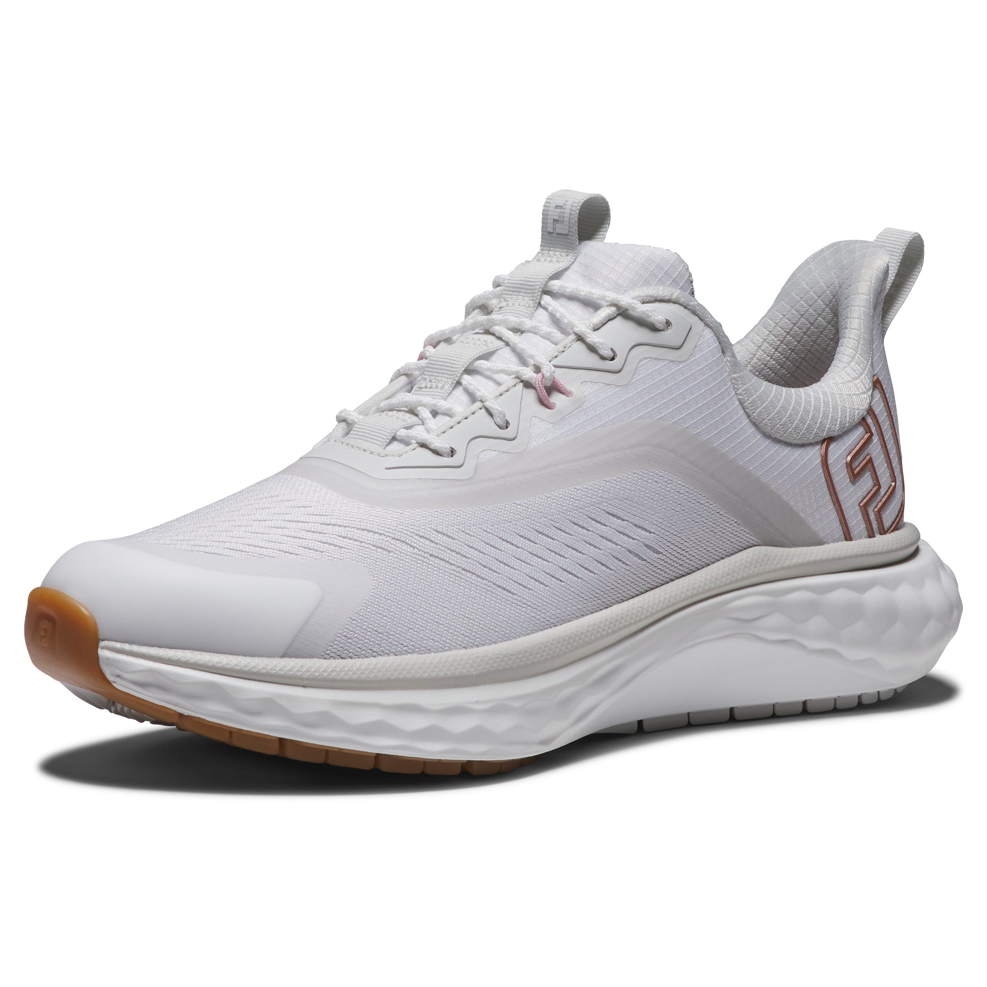 FOOTJOY WOMEN'S QUANTUM -- WHITE/ROSE