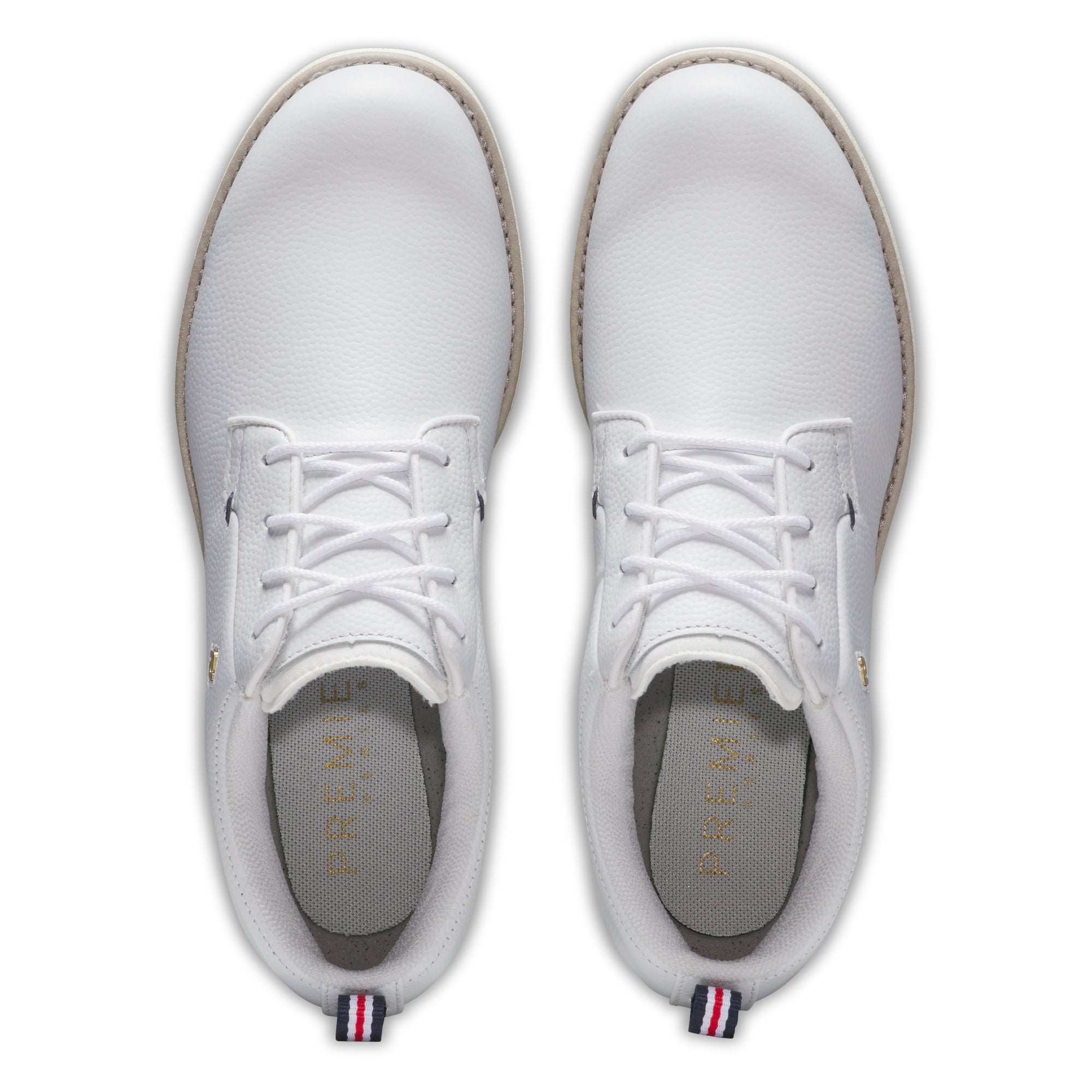 FOOTJOY WOMEN'S PREMIERE SERIES CYPRESS -- WHITE/GOLD