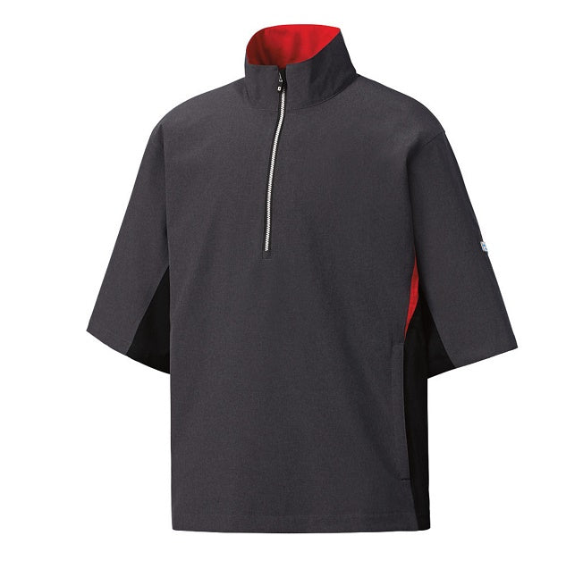 Footjoy Hydrolite Short Sleeve Rain Shirt - GRAY