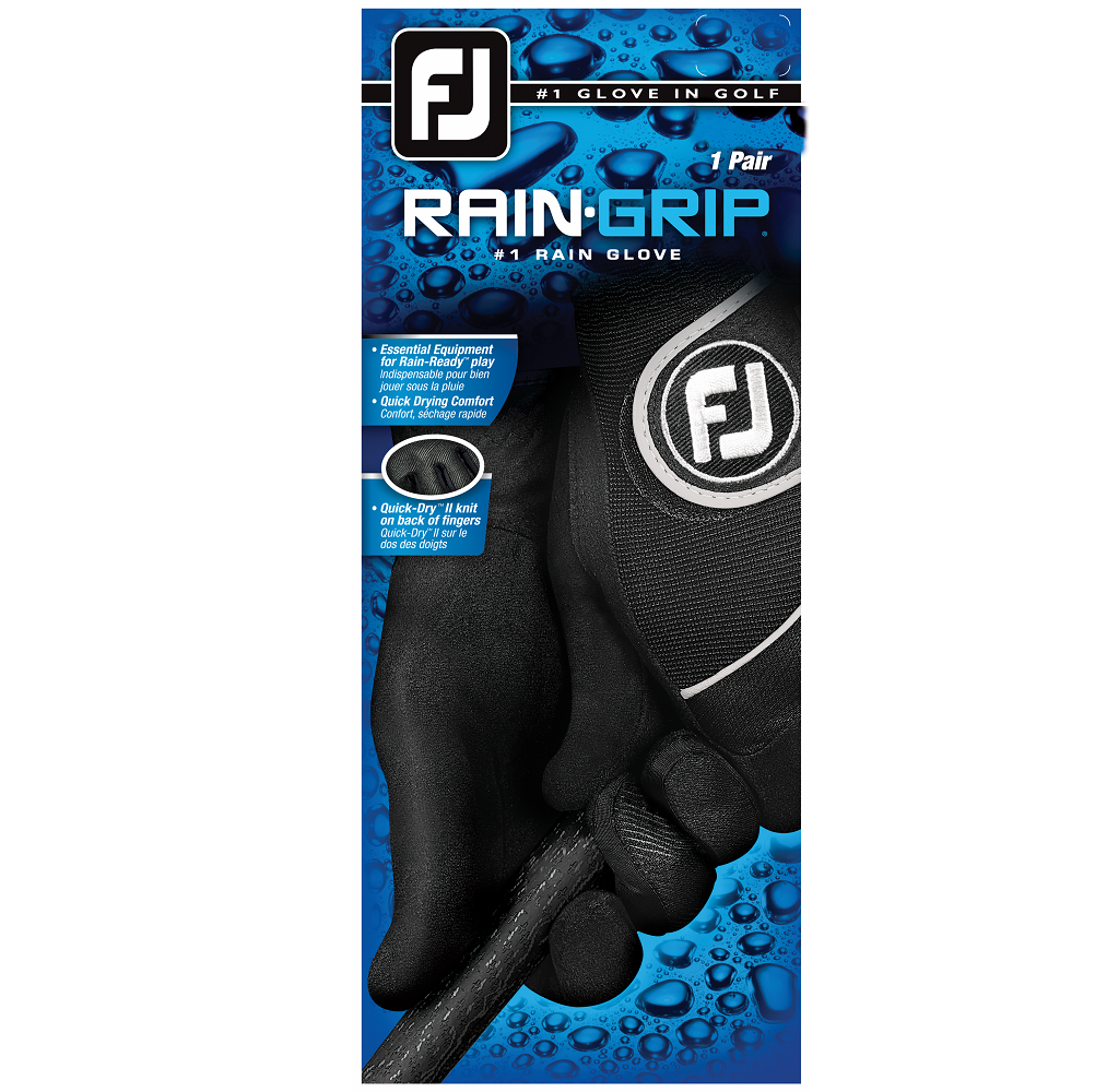 Footjoy Rain Grip Pair Black