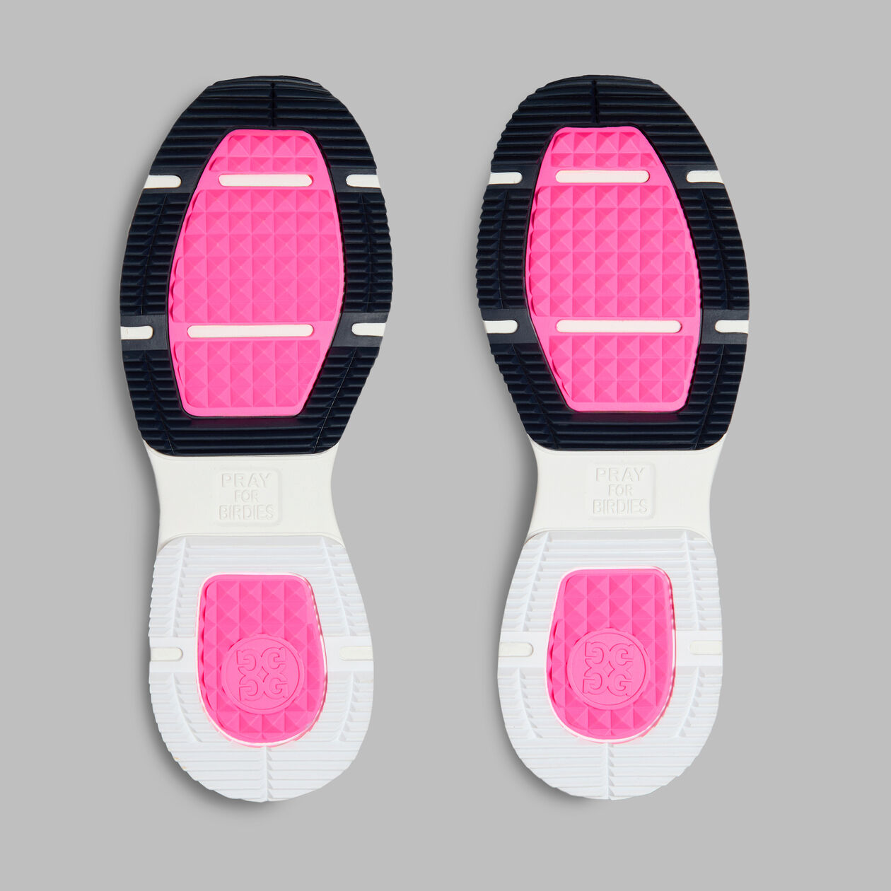 G/FORE WOMEN'S PERFORATED MG4+ -- SNOW/TWILIGHT