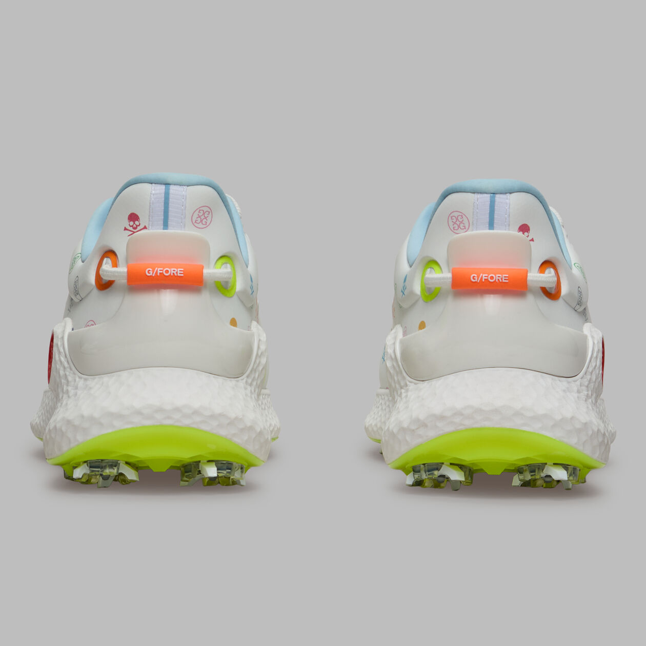 G/FORE WOMEN'S MG4+ O2 G/LOCK SKULL & TEES -- SNOW/MULTI