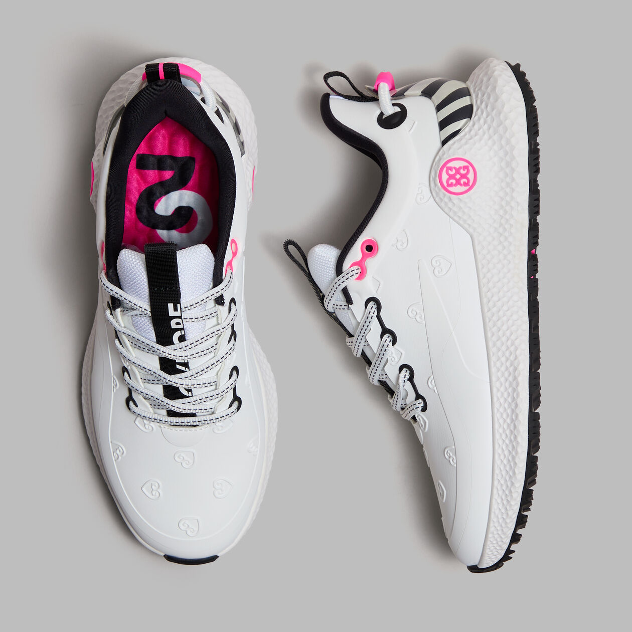 G/FORE WOMEN'S MG4+ O2 EMBOSSED HEART G'S -- SNOW