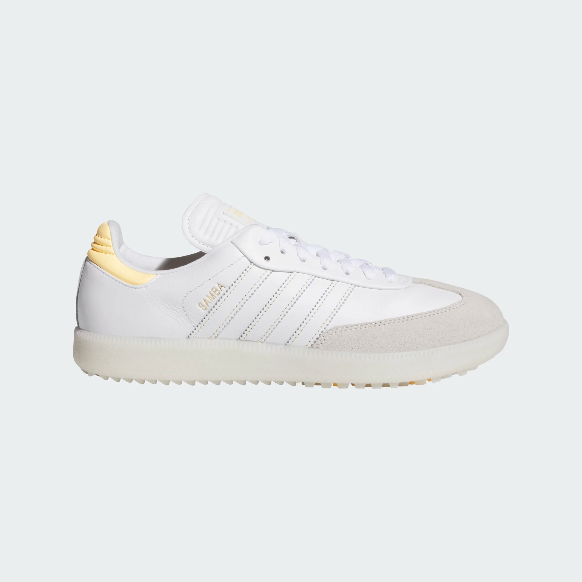 ADIDAS SAMBA GOLF -- WHITE/TANGERINE