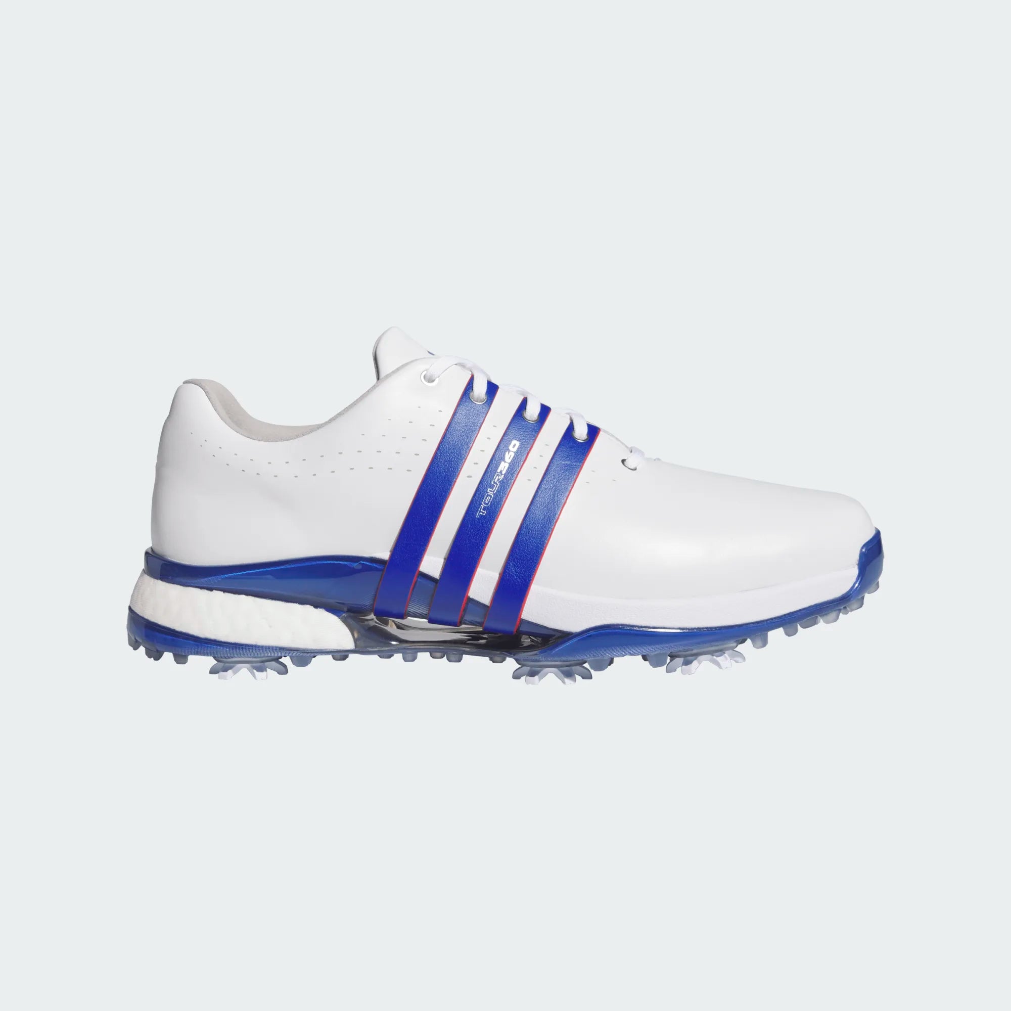 ADIDAS GOLF ツアー360 BOOST ゴルフシューズ　ネイビー ADIDAS TOUR360 24 -- WHITE/BLUE/RED – New York Golf Center