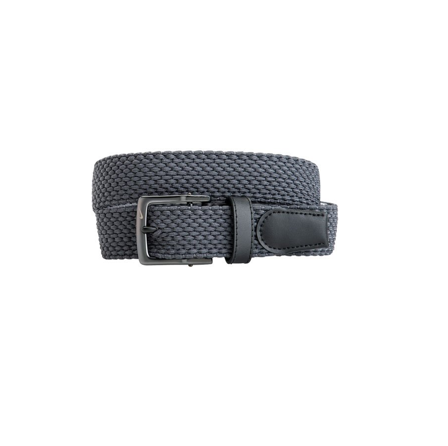 Nike Stretch Woven Belt - Dark Gray