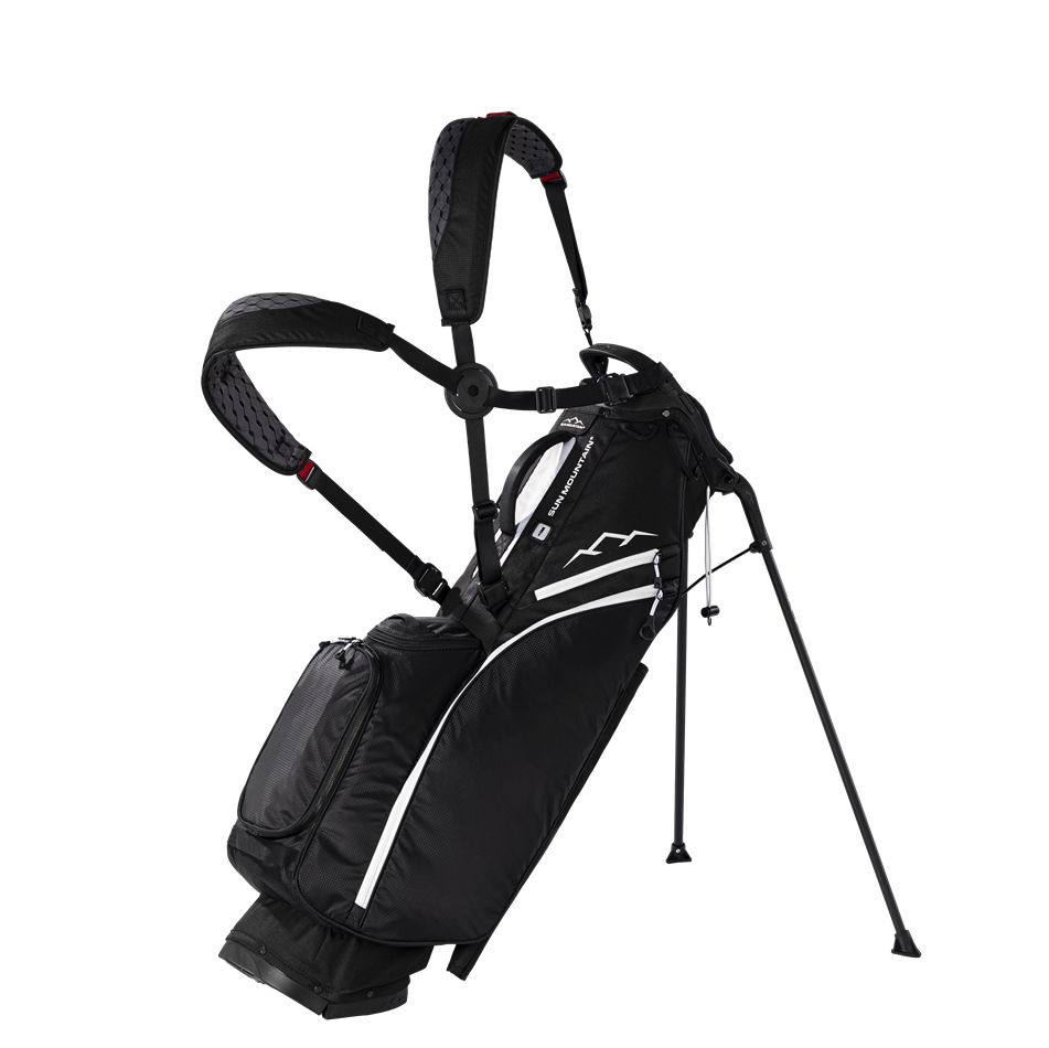 Sun Mountain Eclipse E-2.5 Stand Bag - BLACK-WHITE