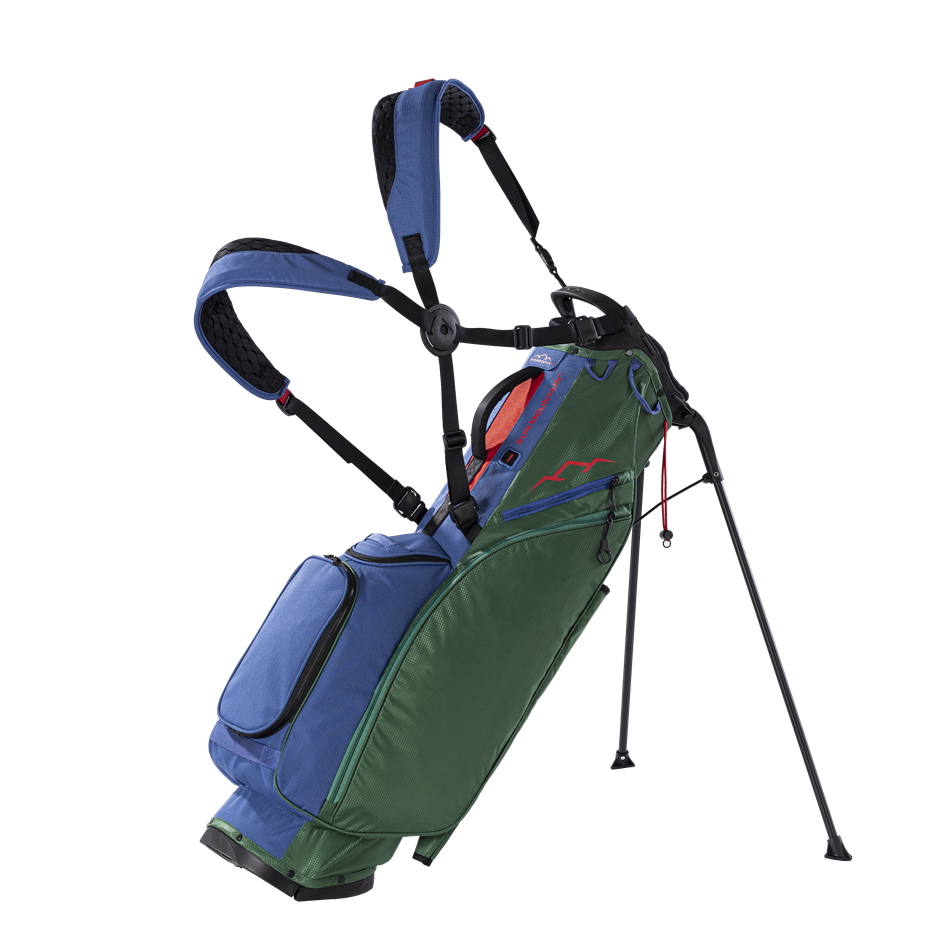 Sun Mountain Eclipse E-2.5 Stand Bag - FOREST-NAVY-RED