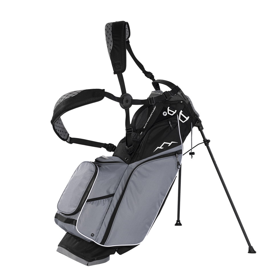 Sun Mountain Eclipse E-3.5 Stand Bag - BLK-NICKEL-WHITE
