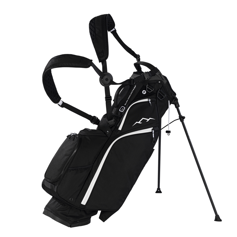 Sun Mountain Eclipse E-3.5 Stand Bag - BLACK-WHITE