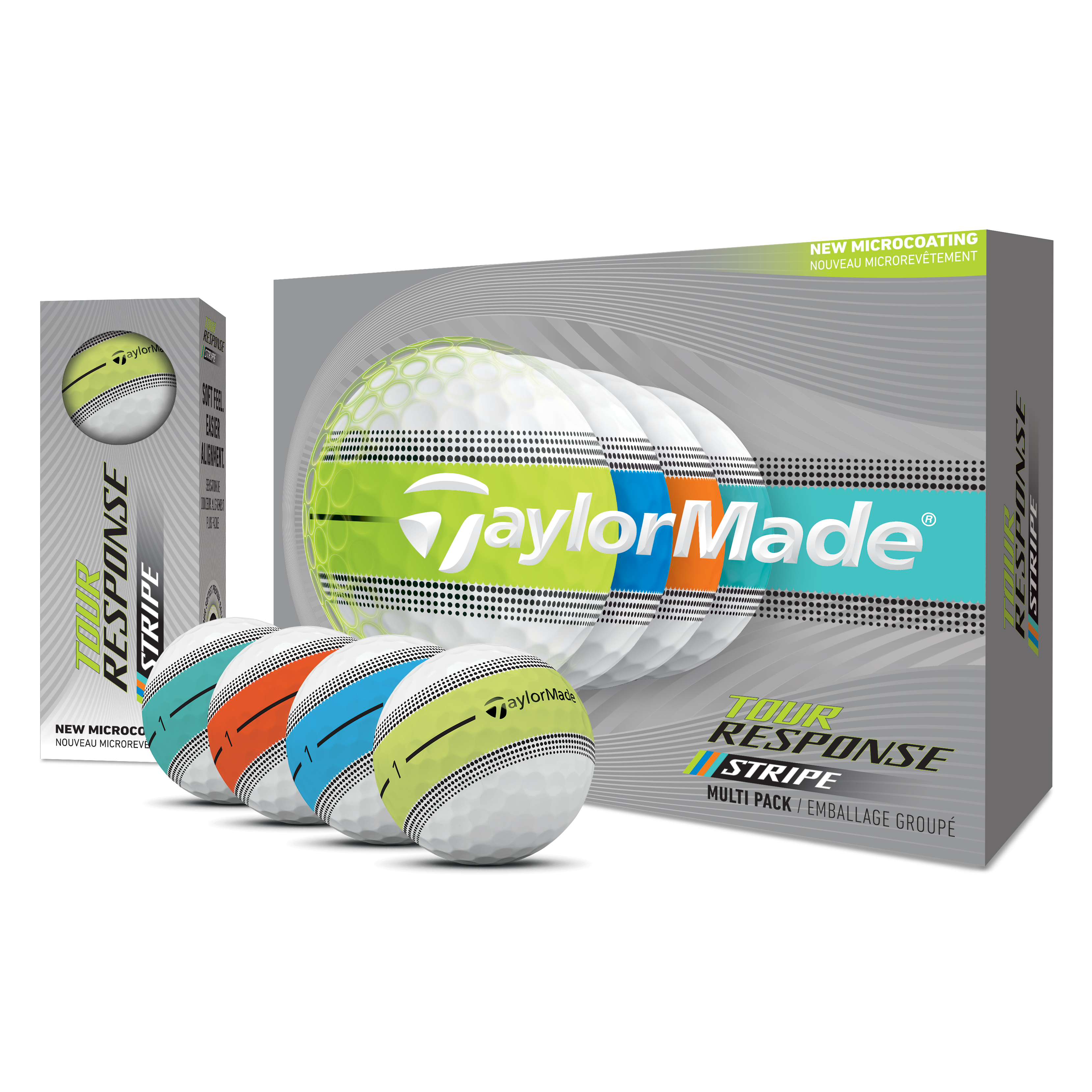 TaylorMade 2026 Tour Response Stripe Golf Balls