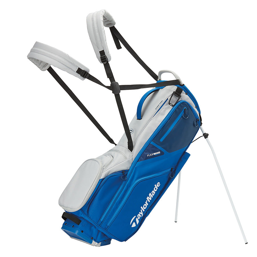 TaylorMade 2022 Flex Tech Crossover Stand Bag - BLUE/GRAY