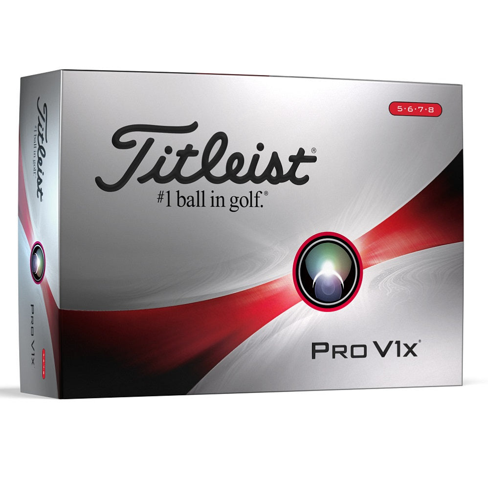 Titleist 2023 Pro V1X - WHITE PLAY # 5678