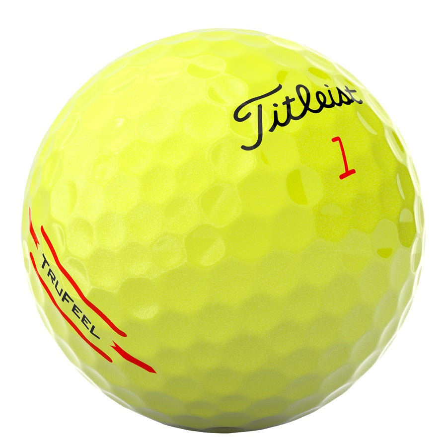 Titleist 2024 TruFeel - YELLOW WITH PLAY #1234