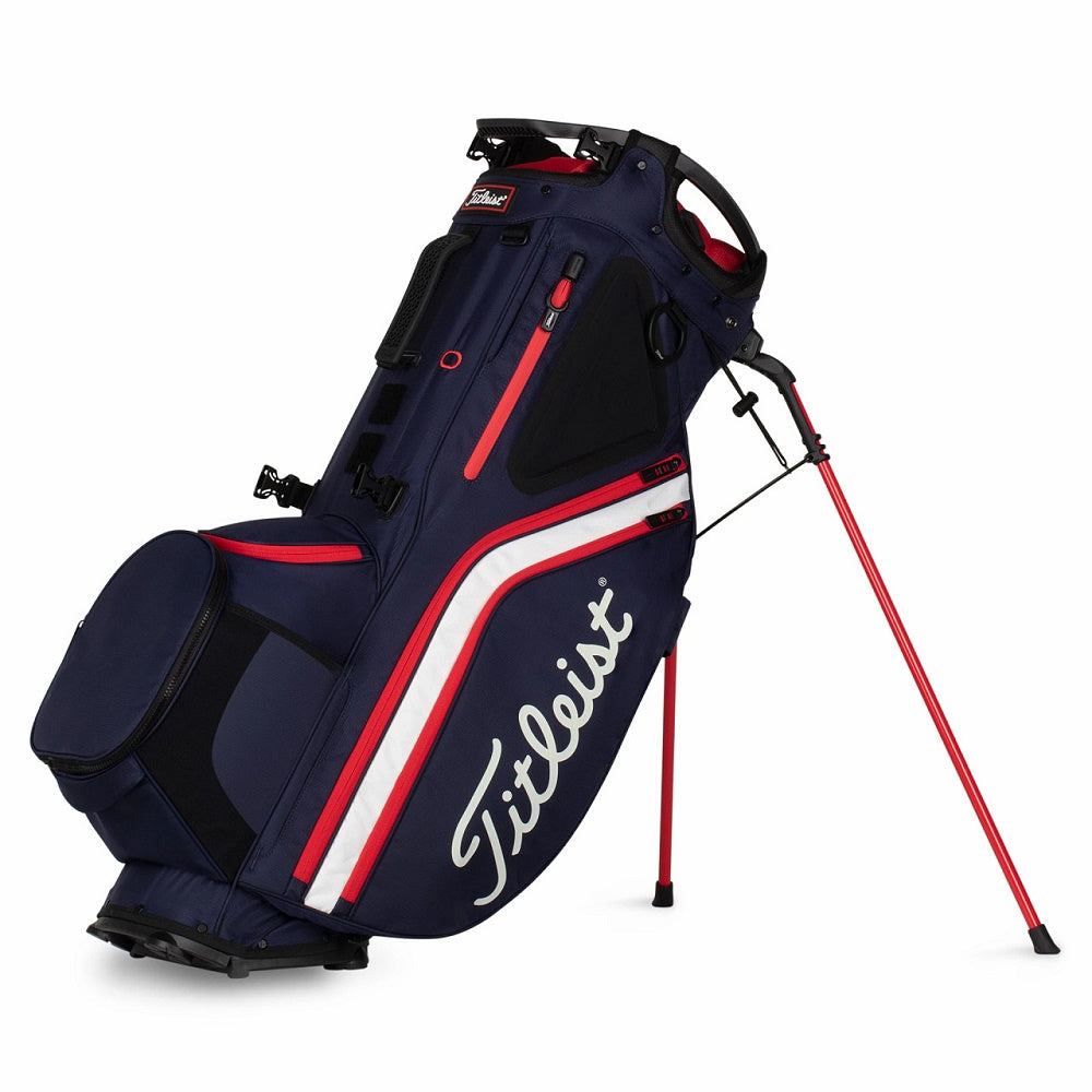 Titleist Hybrid 14 Stand Bag - NAVY-WHITE-RED