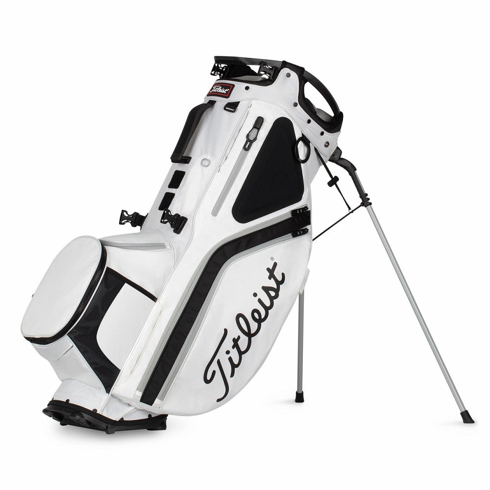 Titleist Hybrid 14 Stand Bag - WHT/BLK/GREY