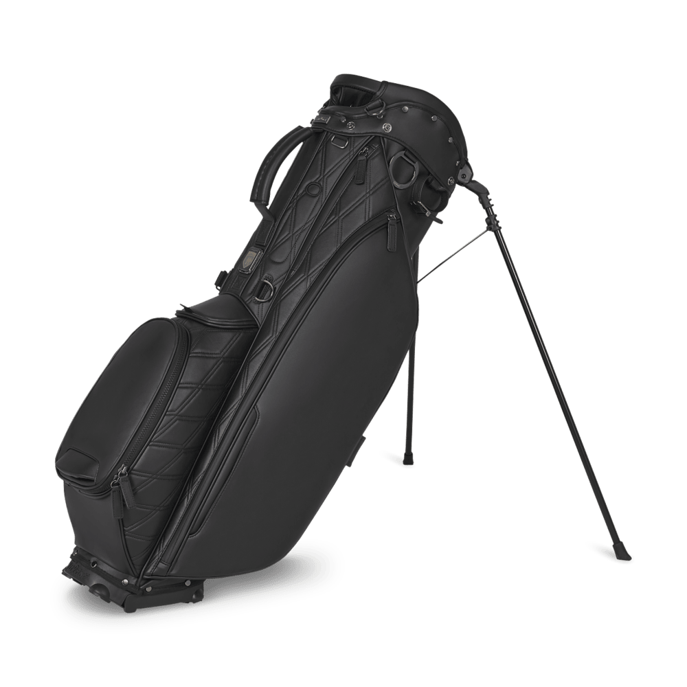 Titleist LINKSLEGEND Limited Editon Quilted Members Stand Bag - BLACK