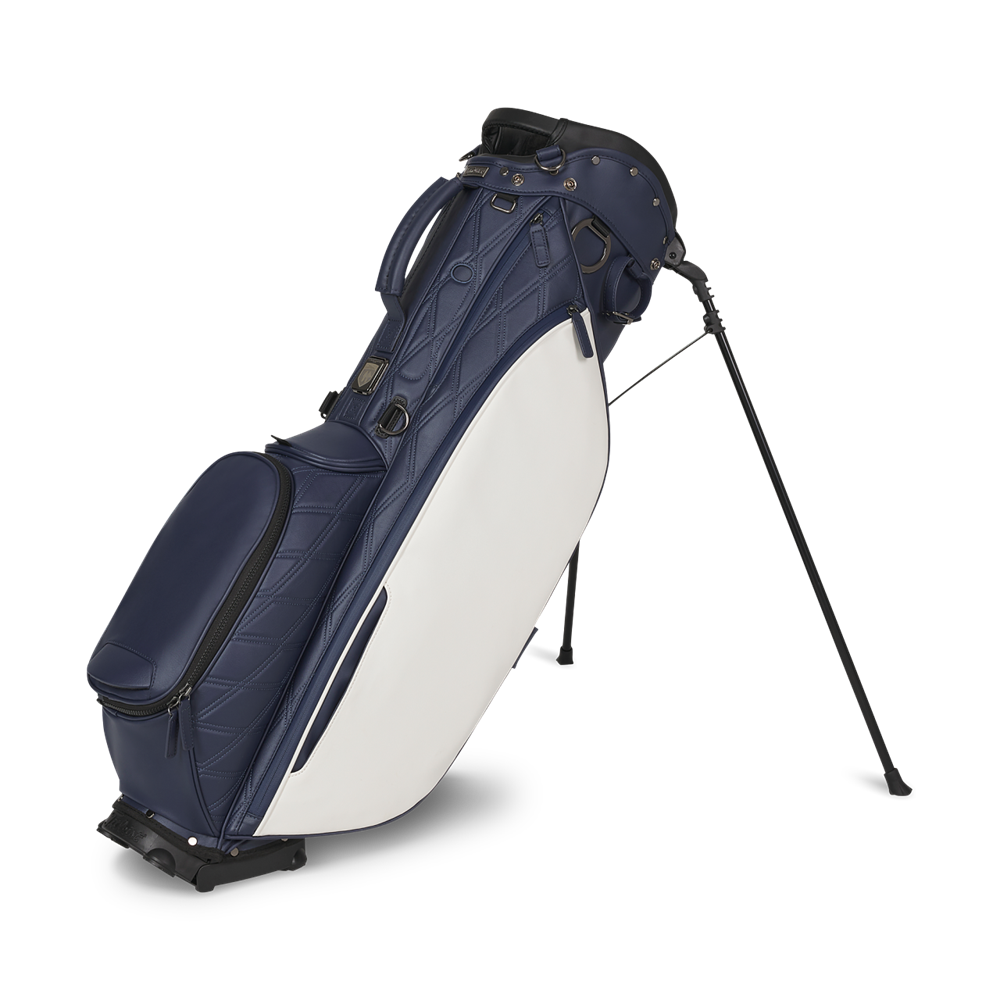 Titleist LINKSLEGEND Limited Editon Quilted Members Stand Bag - NAVY-WHITE
