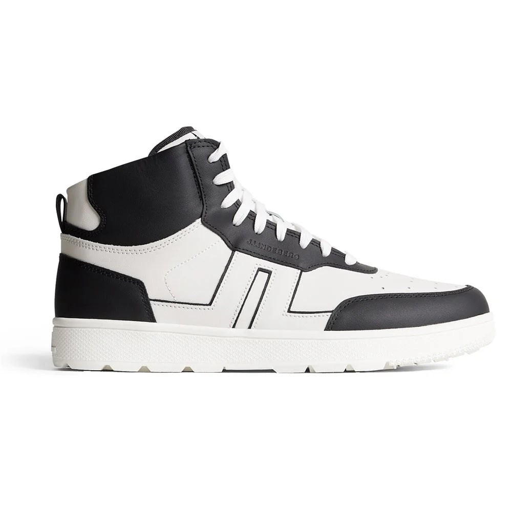 J. LINDEBERG ACE HIGH-TOP GOLF SNEAKER -- BLACK