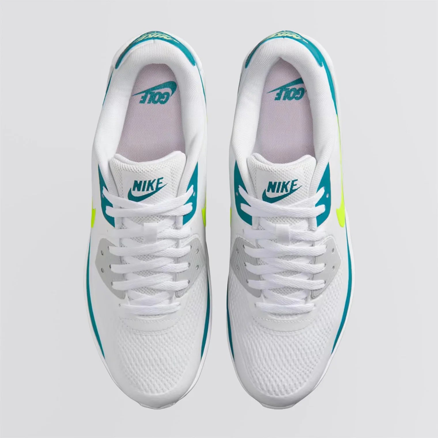 NIKE AIR MAX 90 G -- WHITE/VOLT