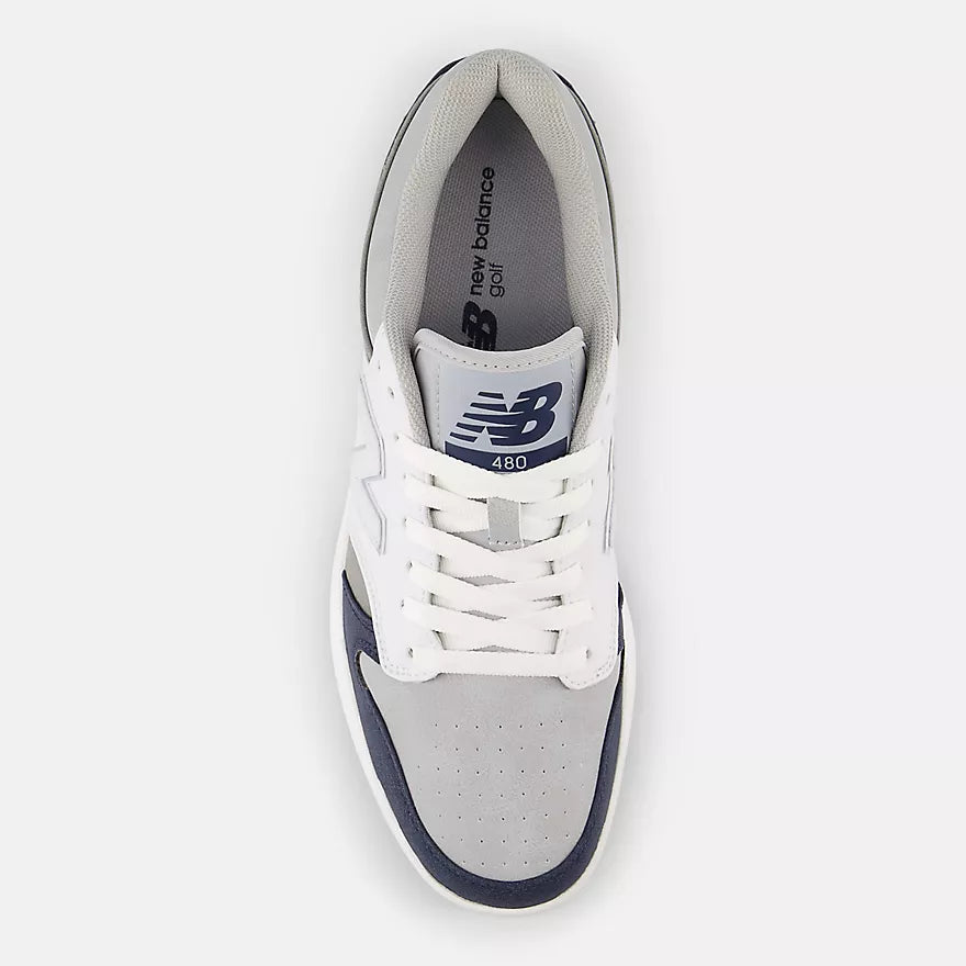 NEW BALANCE 480 GOLF SL -- WHITE/NAVY