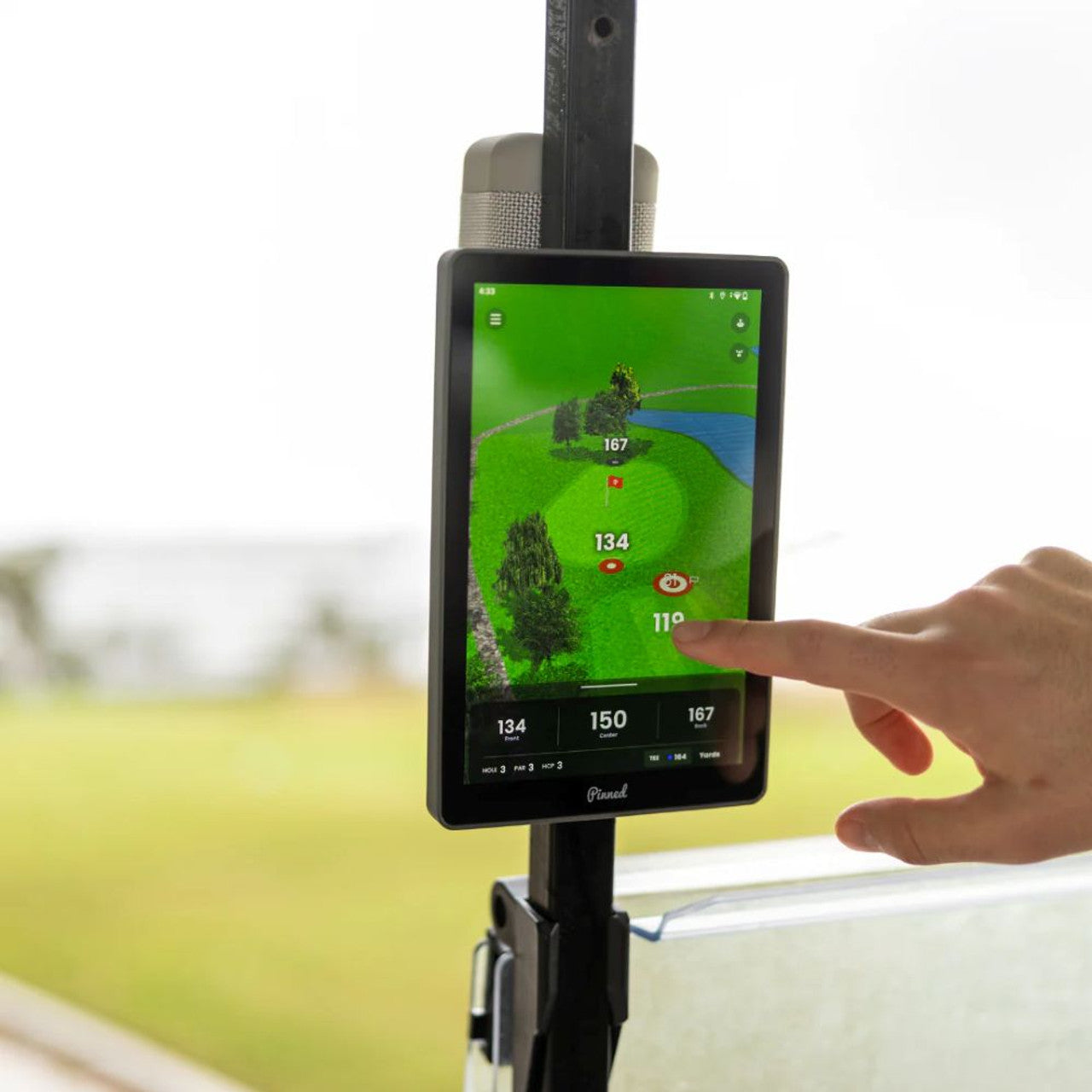 PINNED CADDIE GPS TABLET